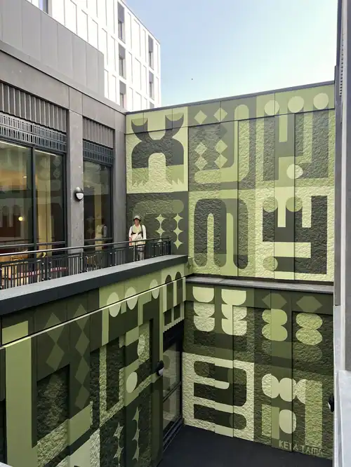 Green mural