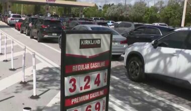South Florida drivers flock to pumps as Iran war sends gas prices soaring