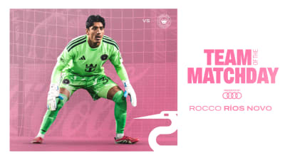 Ríos Novo Named to MLS Team of the Matchday