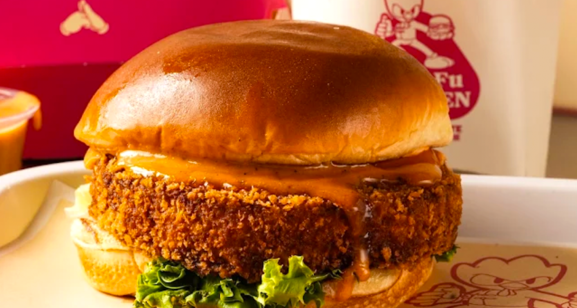 a crispy chicken sandwich