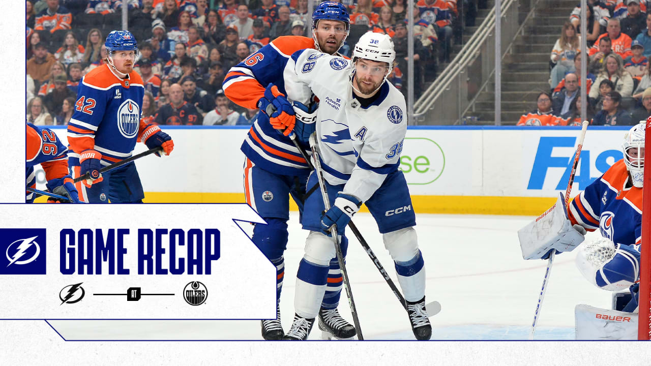 Recap: Lightning 5, Oilers 2