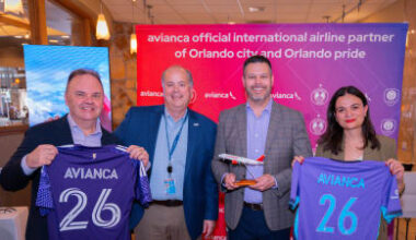 Avianca named Official International Airline Partner of Orlando City SC and Orlando Pride