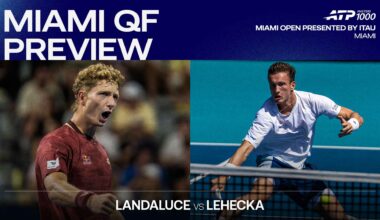 Martin Landaluce and Jiri Lehecka will meet for the first time on Wednesday in Miami.