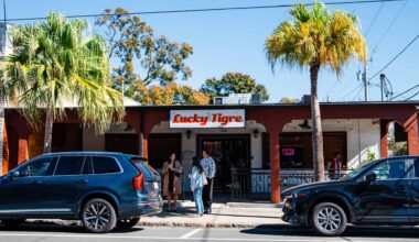 The exterior of a restaurant