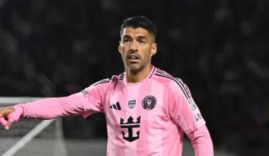 Why is Luis Suarez not playing today for Inter Miami vs Orlando City on 2026 MLS Matchday 2?