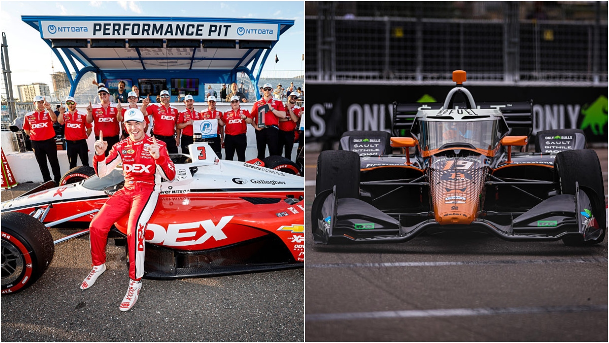 Scott McLaughlin Snags Pole, While Dennis Hauger Stuns In St. Pete Qualifying