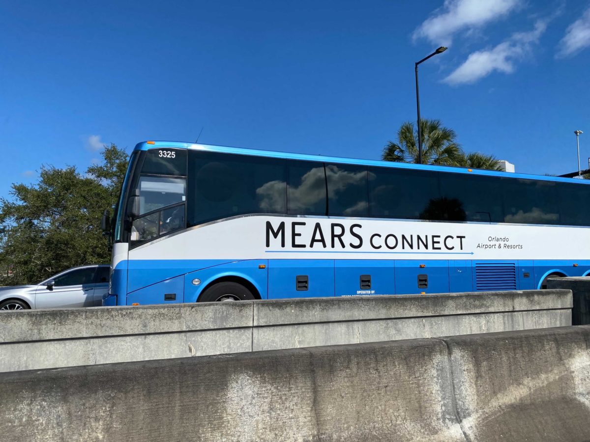 Mears Connect Orlando airport and resort transportation motorcoach