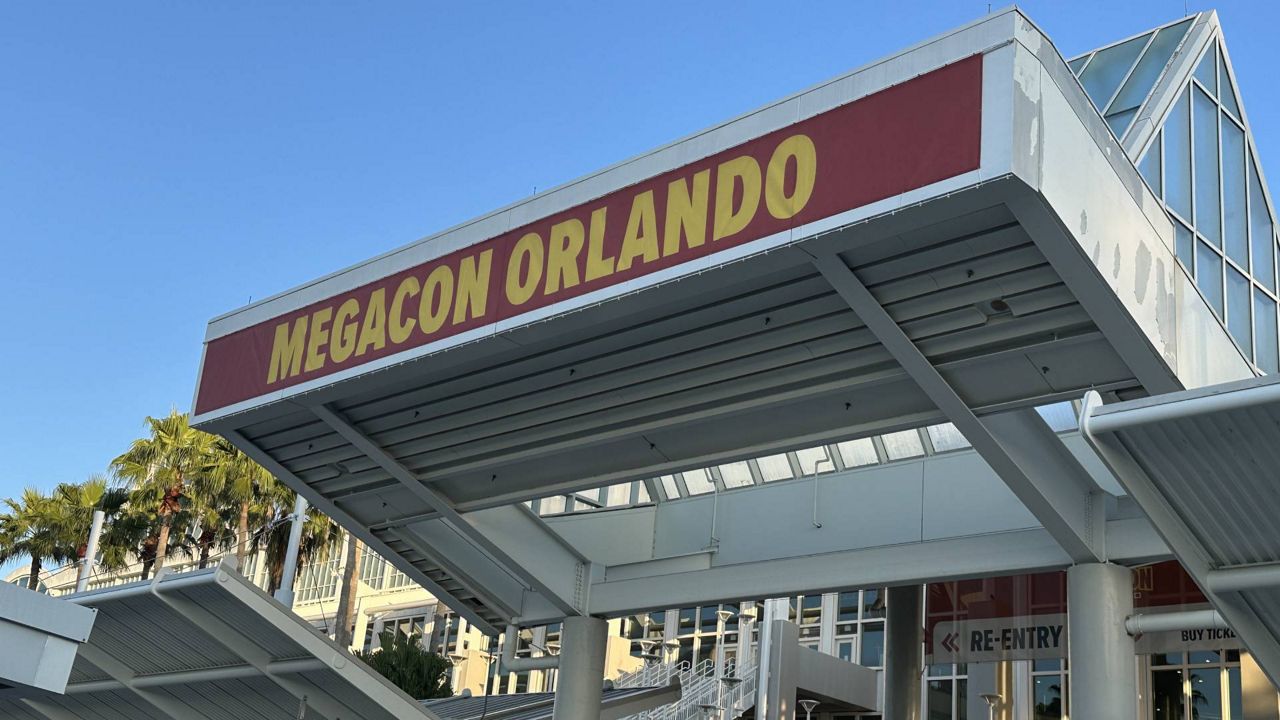 FILE — MegaCon Orlando 2025 was held at the Orange County Convention Center last February. (Spectrum News/Destiny Wiggins)