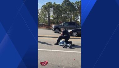 Cape Coral family in truck hit by motorcycle during possible police pursuit