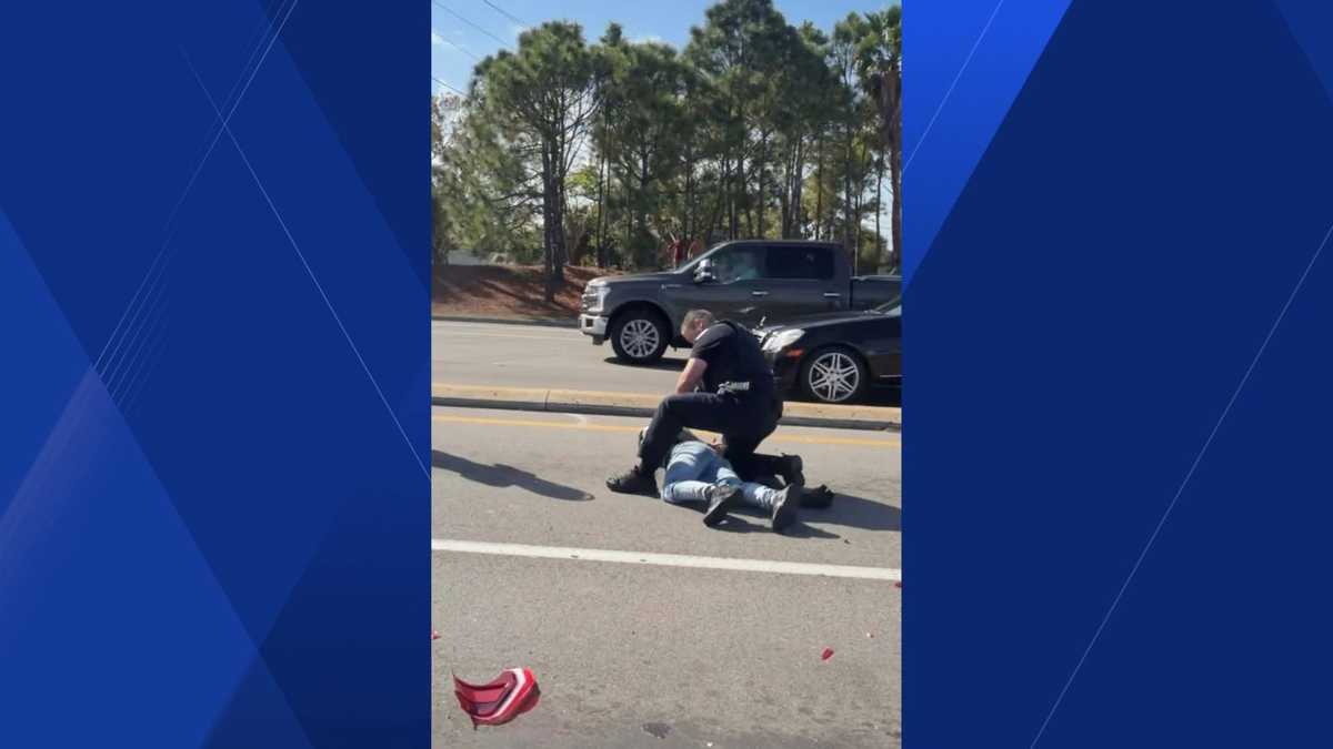 Cape Coral family in truck hit by motorcycle during possible police pursuit