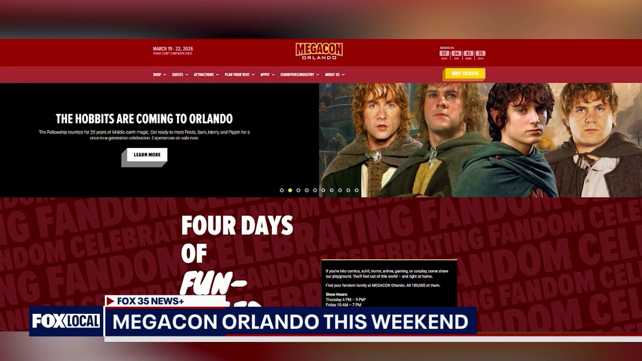 MegaCon Orlando kicks off at Orange Co. Convention Center