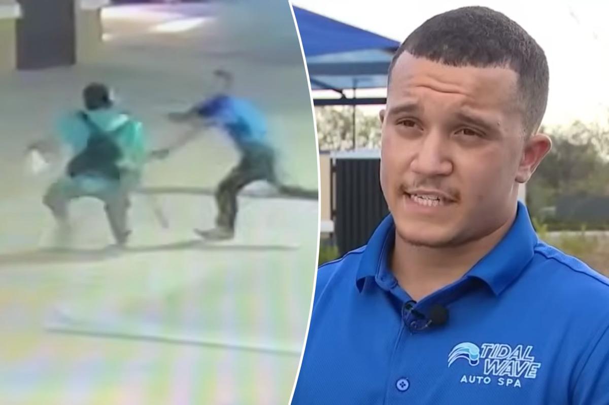 MMA-trained teen subdues ax-wielding man at Florida car wash