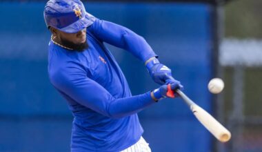 Mets' Luis Robert Jr. homers as he preps for season