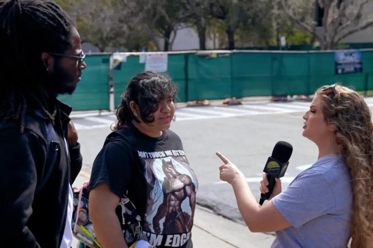 Two Florida college students refuse to condemn Iranian regime