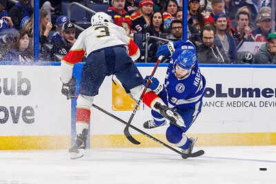 Brandon Hagel faces suspension talk after hit on Rasmus Dahlin in Tampa Bay Lightning against Buffalo Sabres NHL game