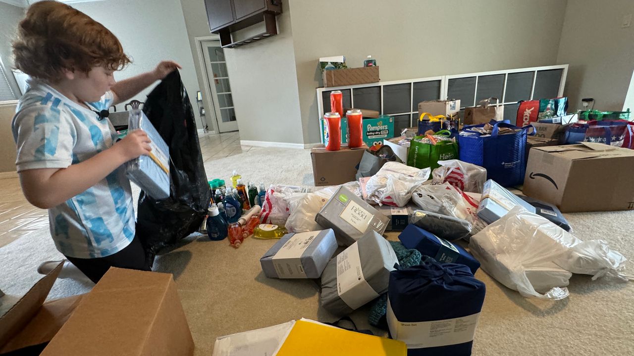 Second grader helps fight food insecurity in Pinellas County