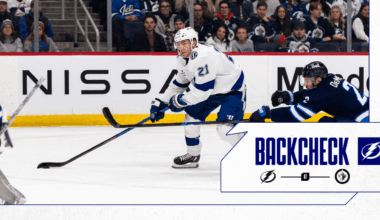 The Backcheck: Lightning comeback bid comes up short in Winnipeg