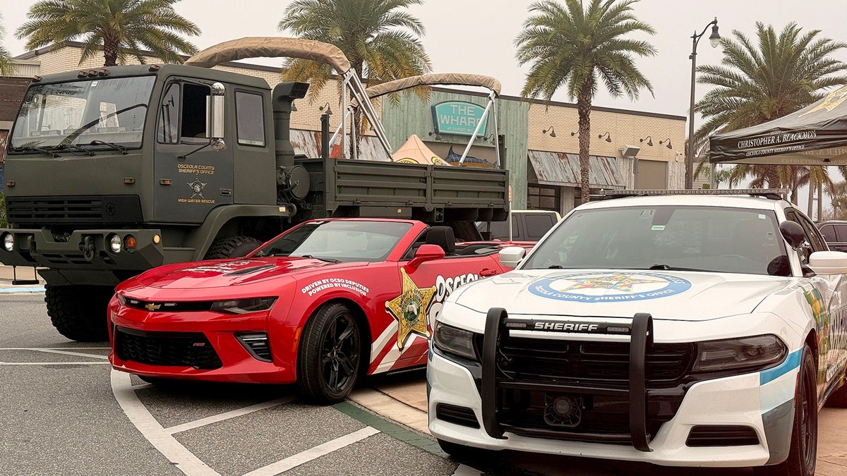 Osceola County Sheriff's Department vehicles