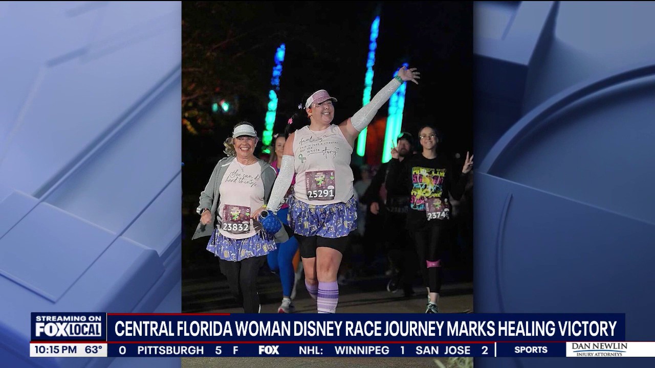 Central Florida woman's Disney race journey marks healing victory