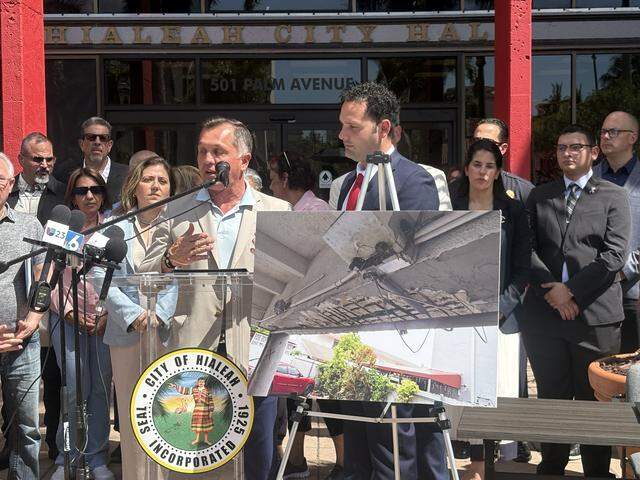 Luis Pedraza, an investor who owns several units in a building between West 34th and 36th streets in Hialeah, highlights concerns over mismanagement and alleged corruption in the city’s condominiums.