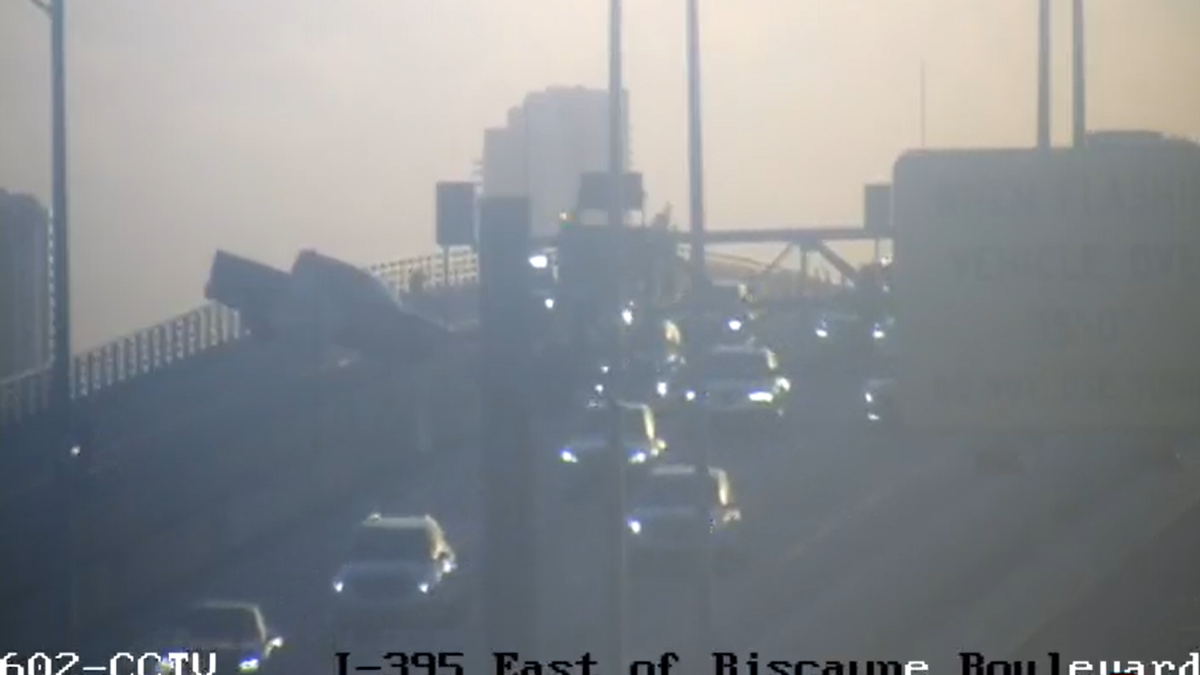 Crash on MacArthur Causeway closed ramp to Biscayne Boulevard – NBC 6 South Florida