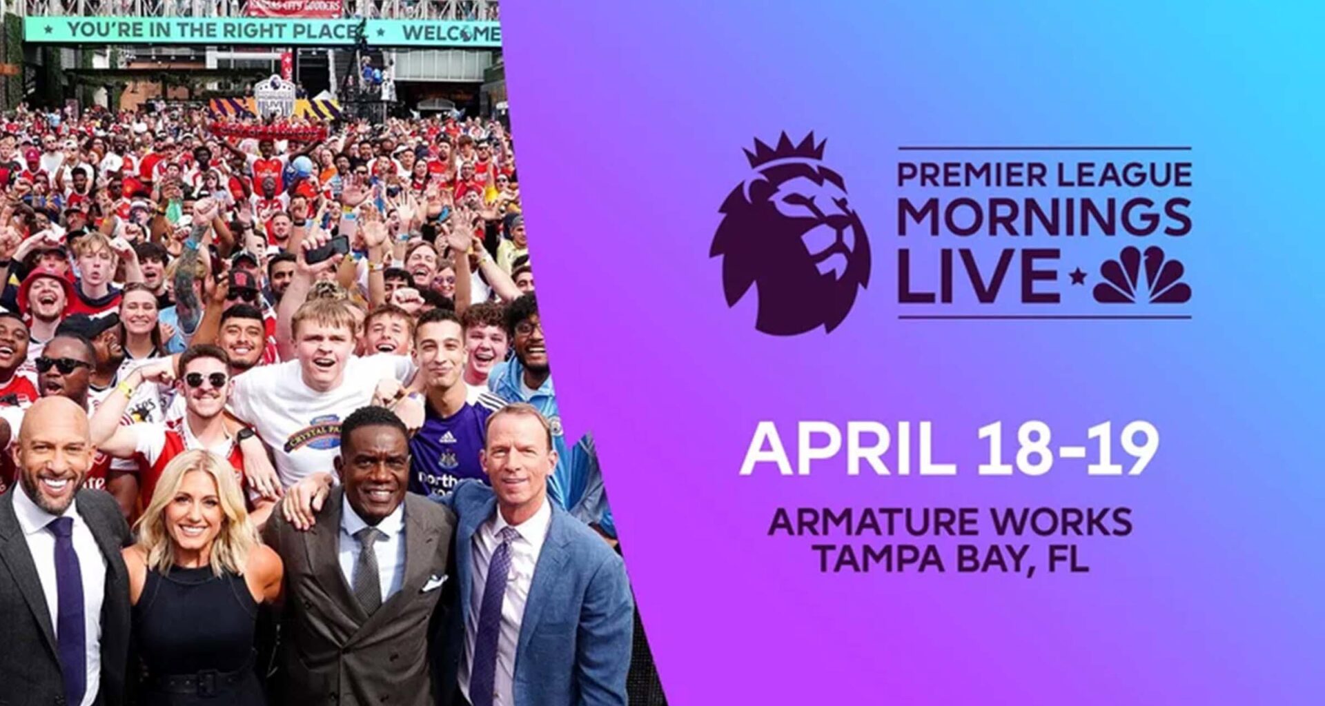 Sign up for Premier League Mornings Live festival in Tampa Bay | Club | News