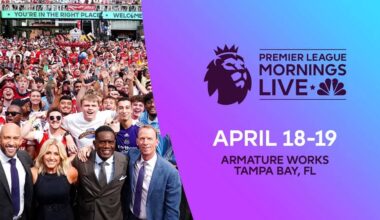 Sign up for Premier League Mornings Live festival in Tampa Bay | Club | News