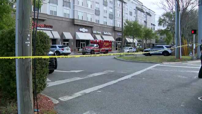 First responders and Orange County Sheriff's deputies are on scene at a business on W. Sand Lake Road First responders and Orange County Sheriff's deputies are on scene at a business on W. Sand Lake Road