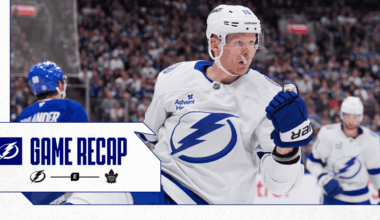 Recap: Lightning 5, Maple Leafs 2