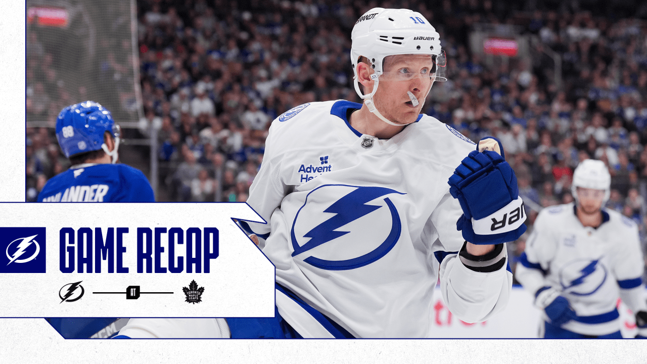 Recap: Lightning 5, Maple Leafs 2