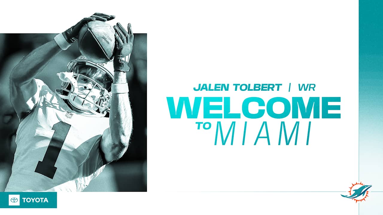 Dolphins sign Tolbert