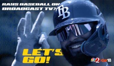 Some Tampa Bay Rays games to air on WESH 2, CW18