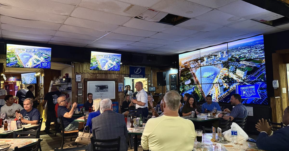 Rays take $2.3 billion ballpark pitch to Tampa fans