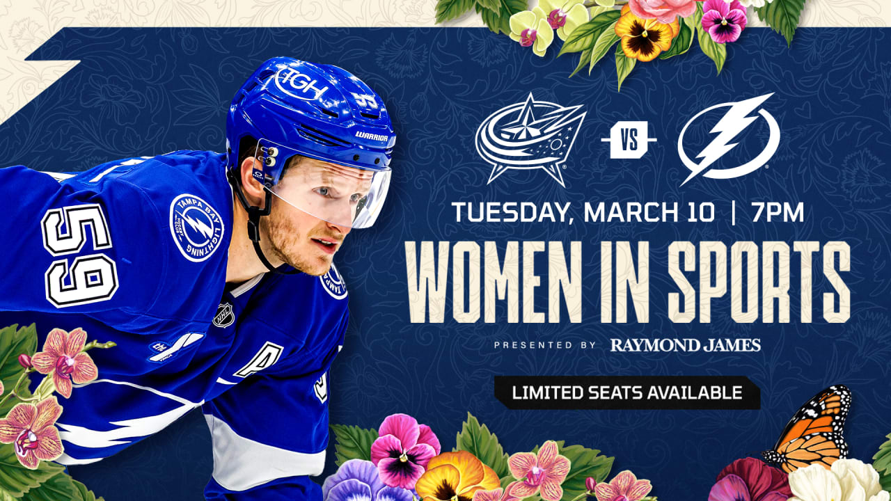 Lightning to host 2026 Women in Sports Night, presented by Raymond James