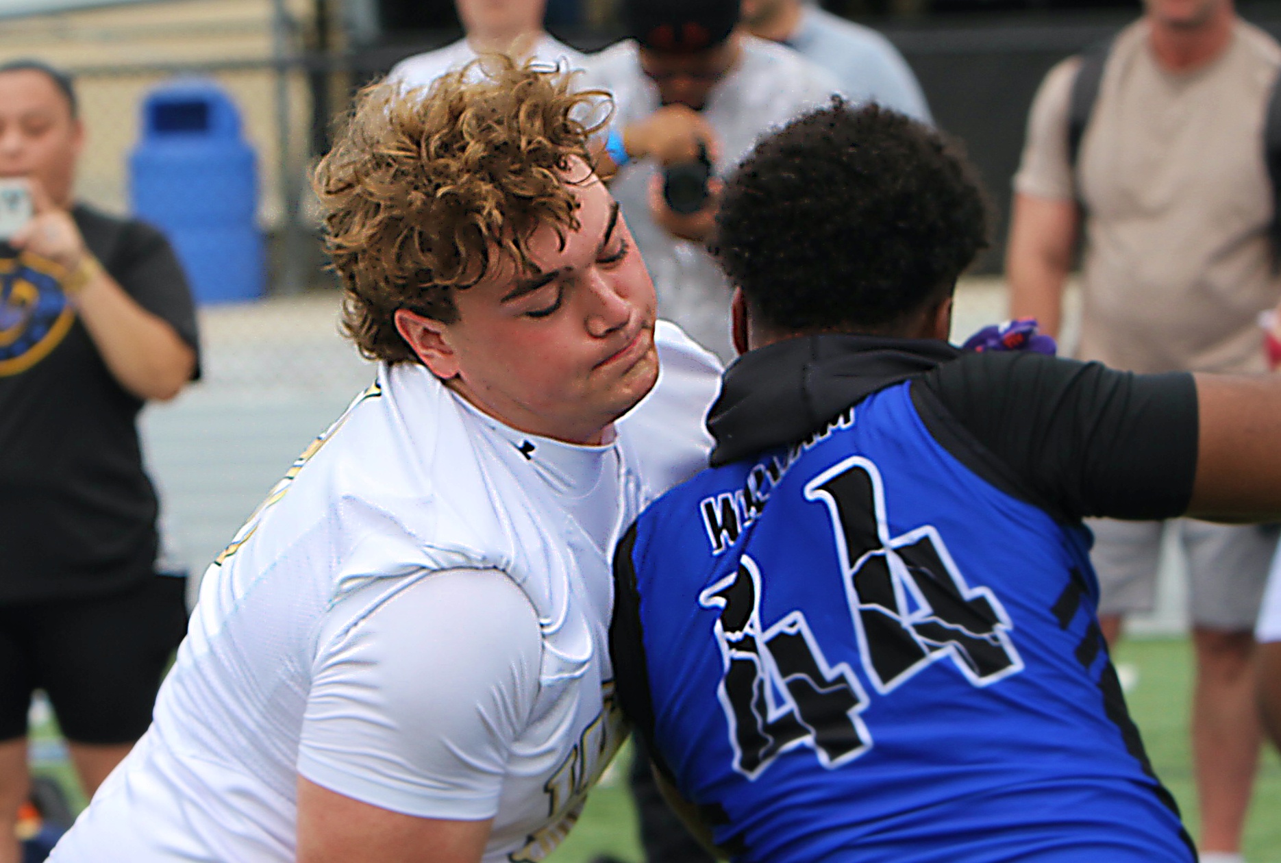 TFA 2027 offensive lineman Reed Ramsier at the 2026 Orlando...