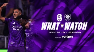 What to watch, powered by Verizon, as Orlando City travel to Nashville SC