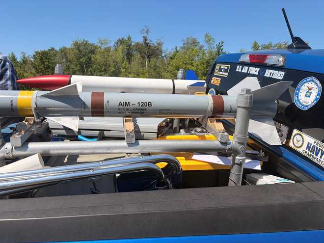 missiles mounted to truck near plant city