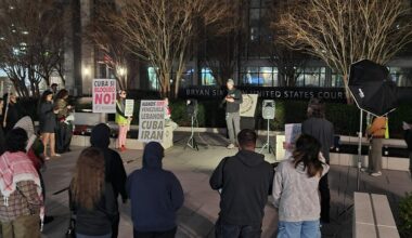 Jacksonville protest against U.S. wars.