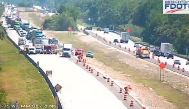 Deadly crash shuts down northbound lanes of Florida's Alligator Alley