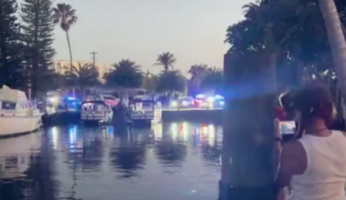 Stolen van plunges into Ft. Lauderdale canal after deadly police chase