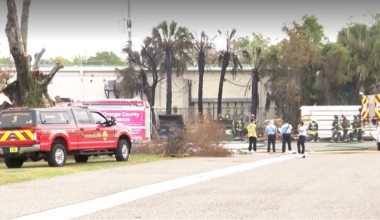 Orlando firefighters contain dumpster fire with exposure to nearby structure's electrical