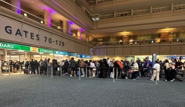 Officials at Orlando International Airport say they are expecting a record number of spring break travelers this year. (Spectrum News/Jaclyn Harold)