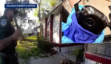 Florida deputy survives after body-worn camera struck by bullet