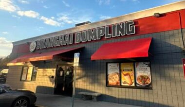 Exterior of restaurant