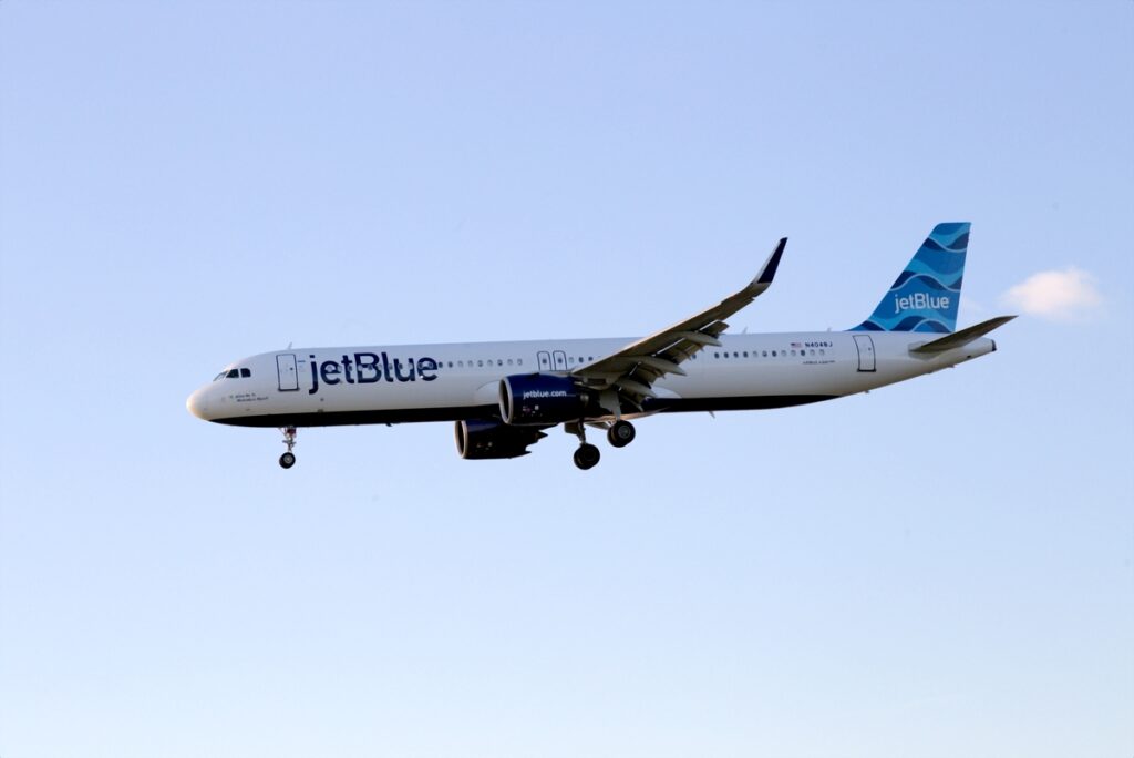 JetBlue airplane