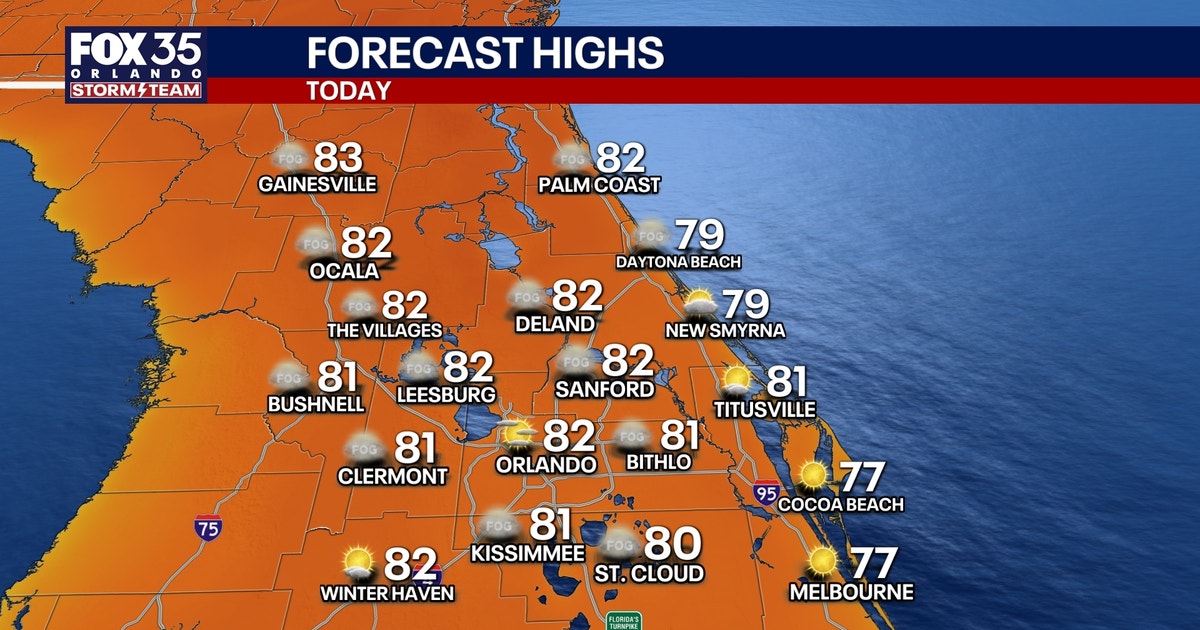 Orlando weather: Bright skies, warm temps to kickoff the weekend