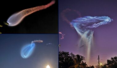 PHOTOS: 'Space jellyfish forms' from SpaceX Starlink rocket launch