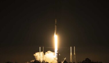 SpaceX launching Falcon 9 rocket from Florida's Space Coast
