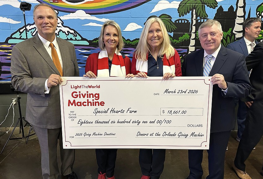 Special Hearts Farm receives $18k+ from mall's vending machine