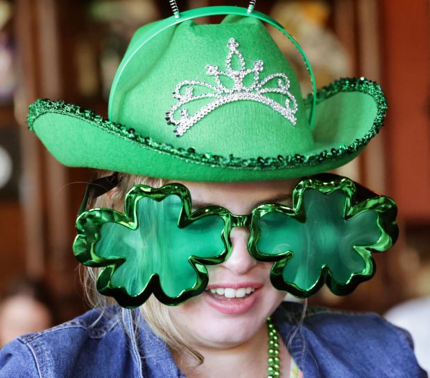 Scenes from the 17th St. Patrick's Day Mighty Festival, hosted by Raglan Road Irish Pub and Restaurant at Disney Springs in Lake Buena Vista in 2023. (Joe Burbank/Orlando Sentinel)